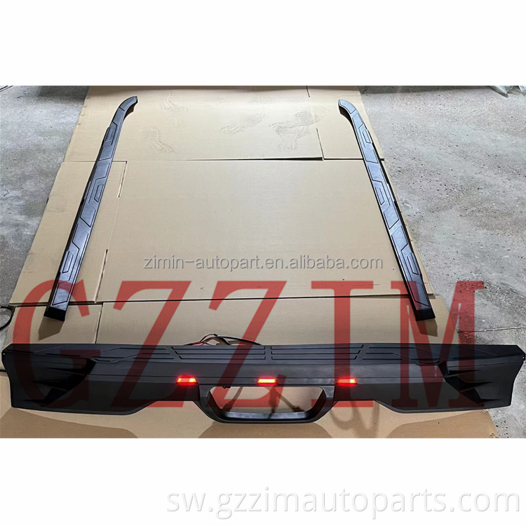 ABS Plastiki ya gari nyuma strip trimming kwa Np300 2021